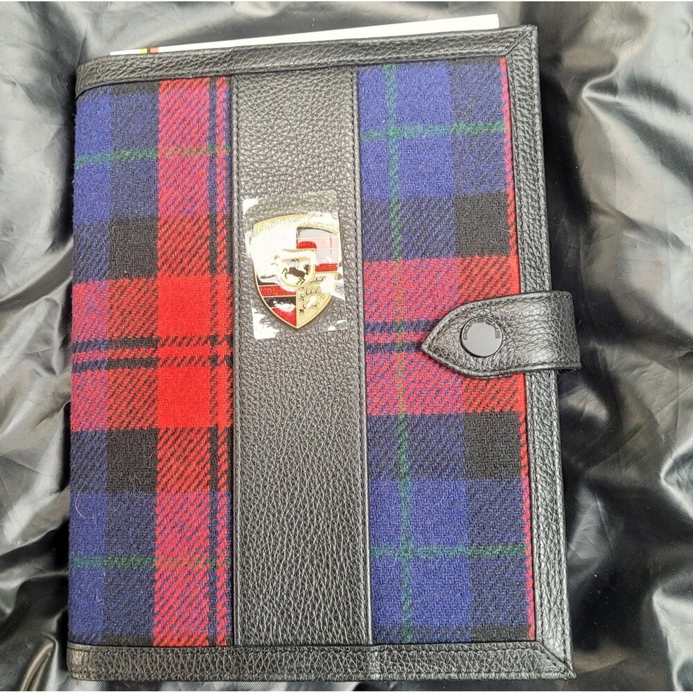 Genuine Porsche Classic Tartan Document Wallet Pouch 1974-1982 911 SC Turbo 930